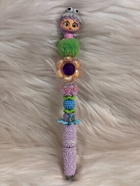 Disney Doorables Boo Beaded Pen Handcrafted